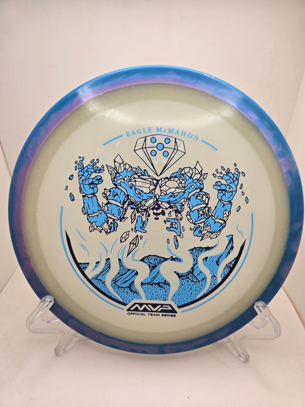 Axiom Discs Particle Eclipse Thrill - Eagle McMahon Team Series - Elemental Thrill Swirly Blue/Purple 174g