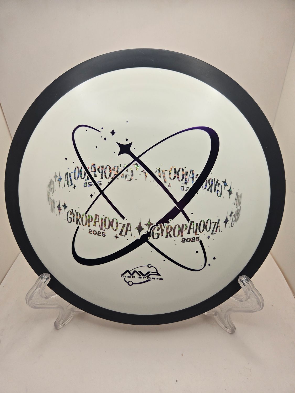 MVP Discs Fission Dimension - GYROPalooza Stamp White with Circular Stamp 172-173g