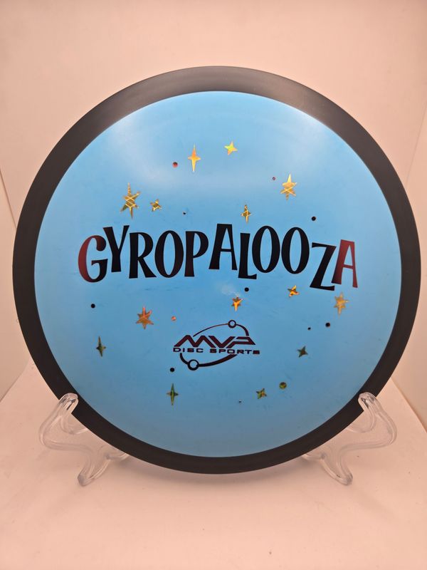 MVP Discs Fission Dimension - GYROPalooza Stamp Blue with Single Stamp 172g