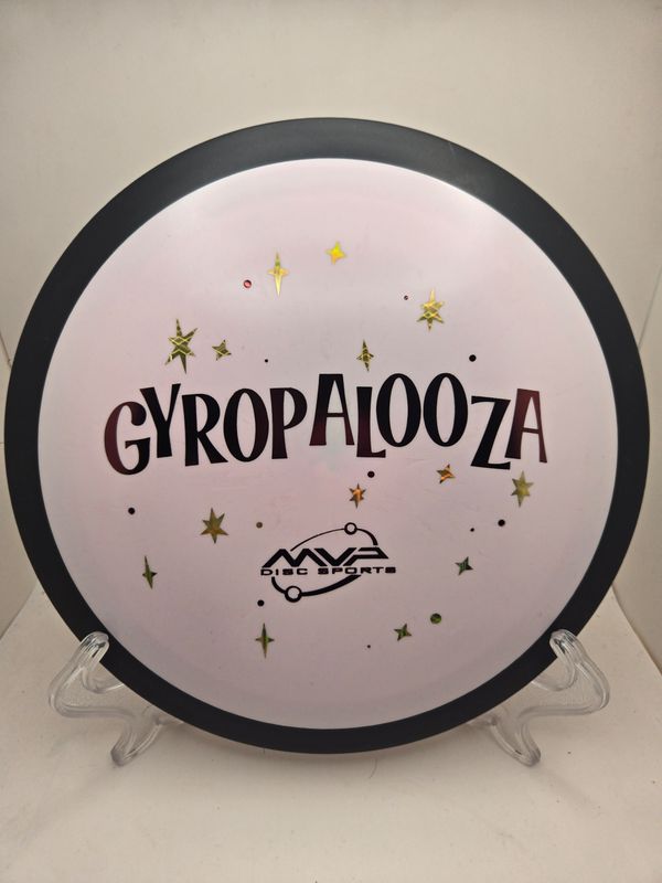 MVP Discs Fission Dimension - GYROPalooza Stamp Pink with Single Stamp 174g