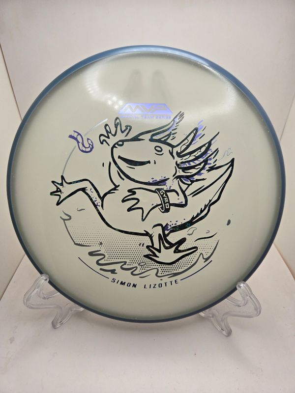 Axiom Discs Particle Eclipse Pixel - Simon Lizotte Team Series - Lizottl&#39; Blue Glow with Slate Blue Rim 173g