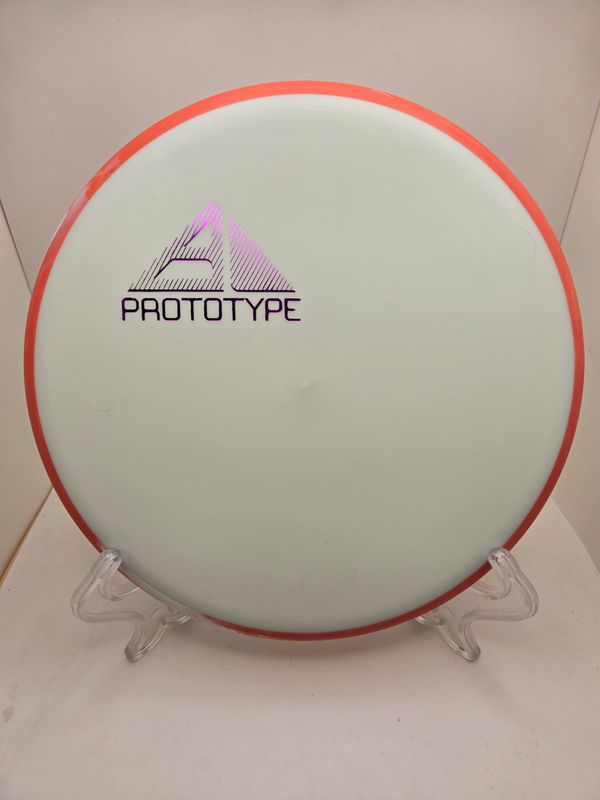 Axiom Discs Eclipse Electron Proxy Prototype with Swirly Dark Orange Rim 171-172g