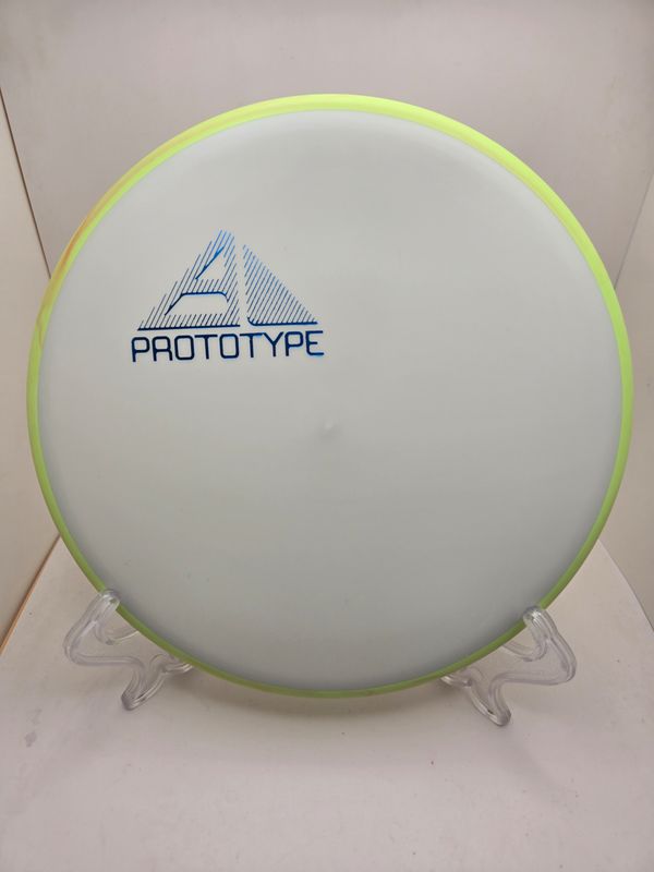 Axiom Discs Eclipse Electron Proxy Prototype with Swirly Yellow Rim 170-172g
