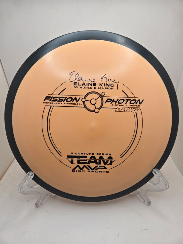 MVP Elaine King Peach Stamped Fission Photon 156g