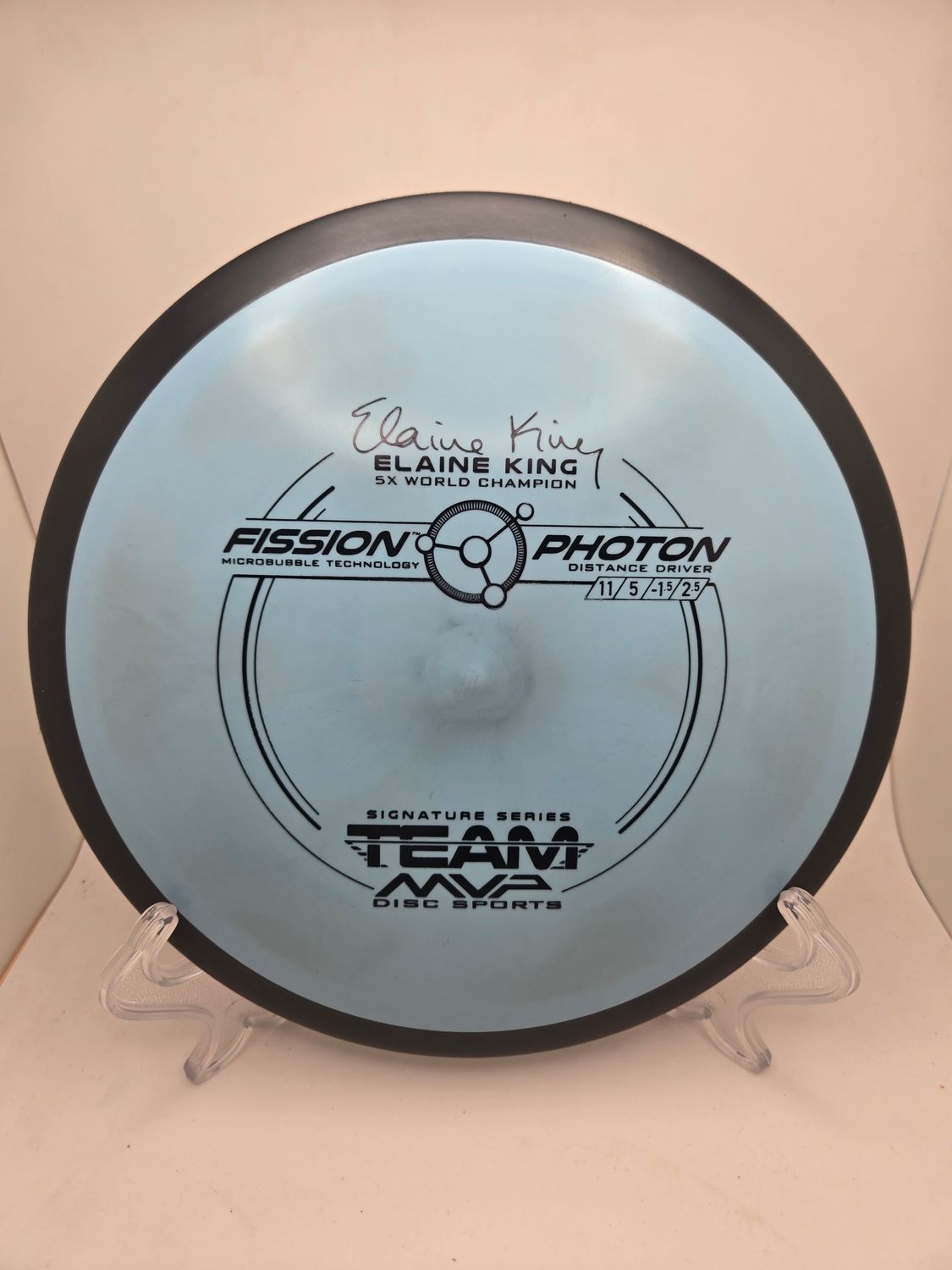 MVP Elaine King Blue Stamped Fission Photon 168g