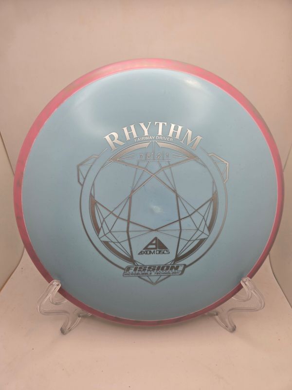 Axiom Discs Rhythm Blue with Pink Swirly Rim Fission 171g