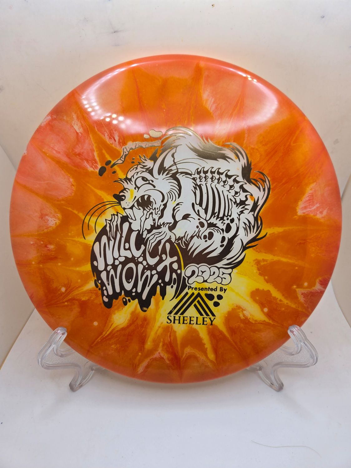 Prodigy A5 400 Wilcox Wow 2025 Dyed by Dyelicious Discs Orange/Yellow 174g
