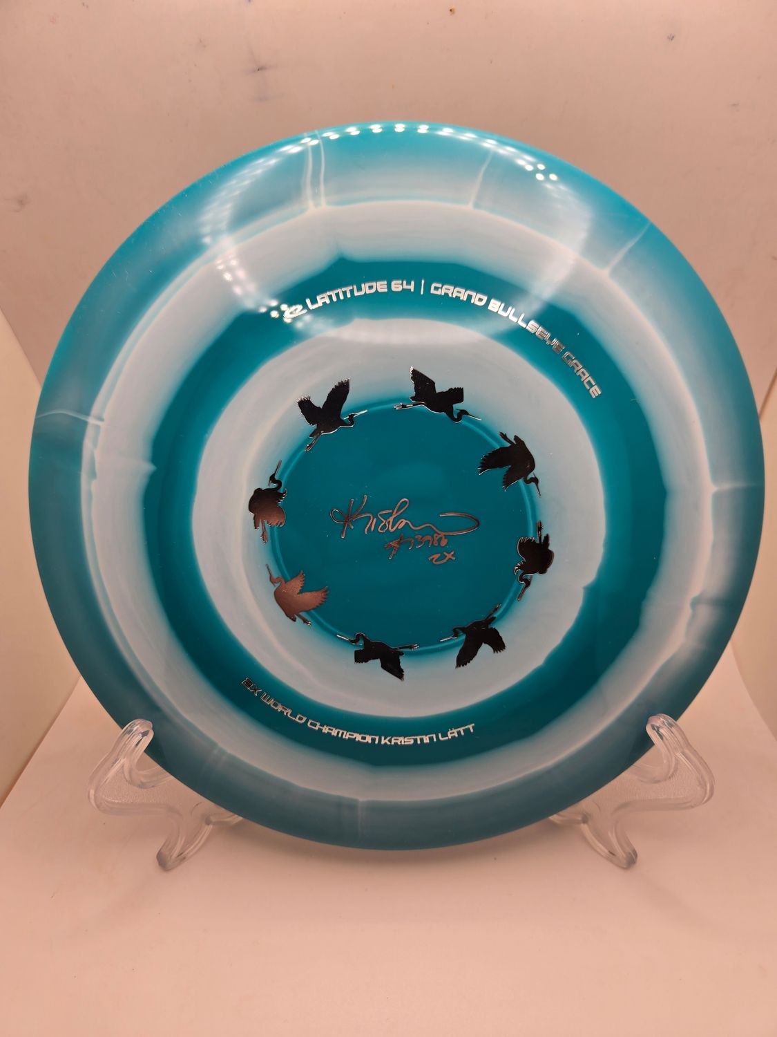 Latitude 64 Grand Bullseye Grace - Kristin Lätt Team Series 2025 Teal 173g