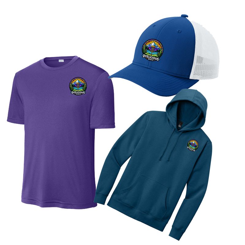 Dyelicious Discs Apparel Print on Demand Website