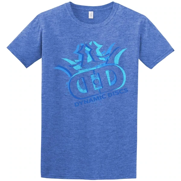 Dynamic Discs Grunge Blue T-Shirt Size X-large
