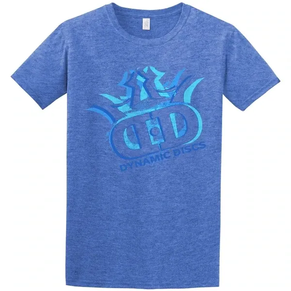 Dynamic Discs Grunge Blue T-Shirt Size X-large