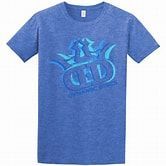 Dynamic Discs Grunge Blue T-Shirt Size X-large