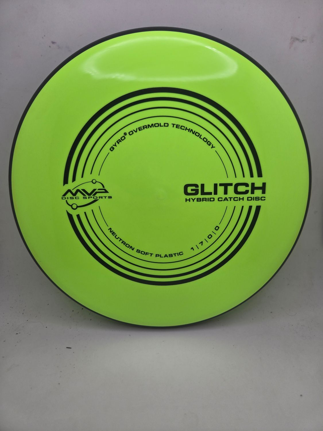 MVP Discs Glitch Neutron Dayglow Green 152g