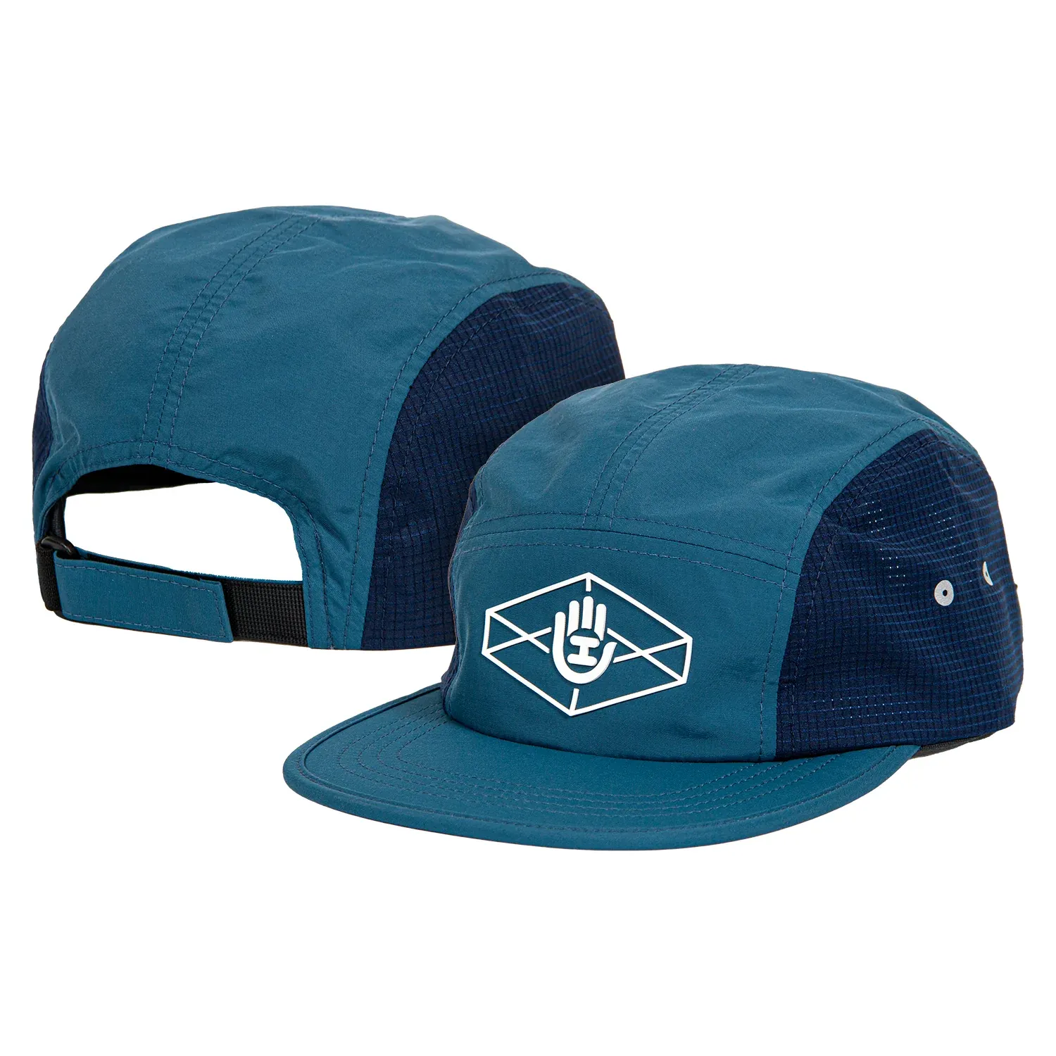 Dynamic Discs Inverse 5-Panel Camper Hat Smoke Blue/Navy