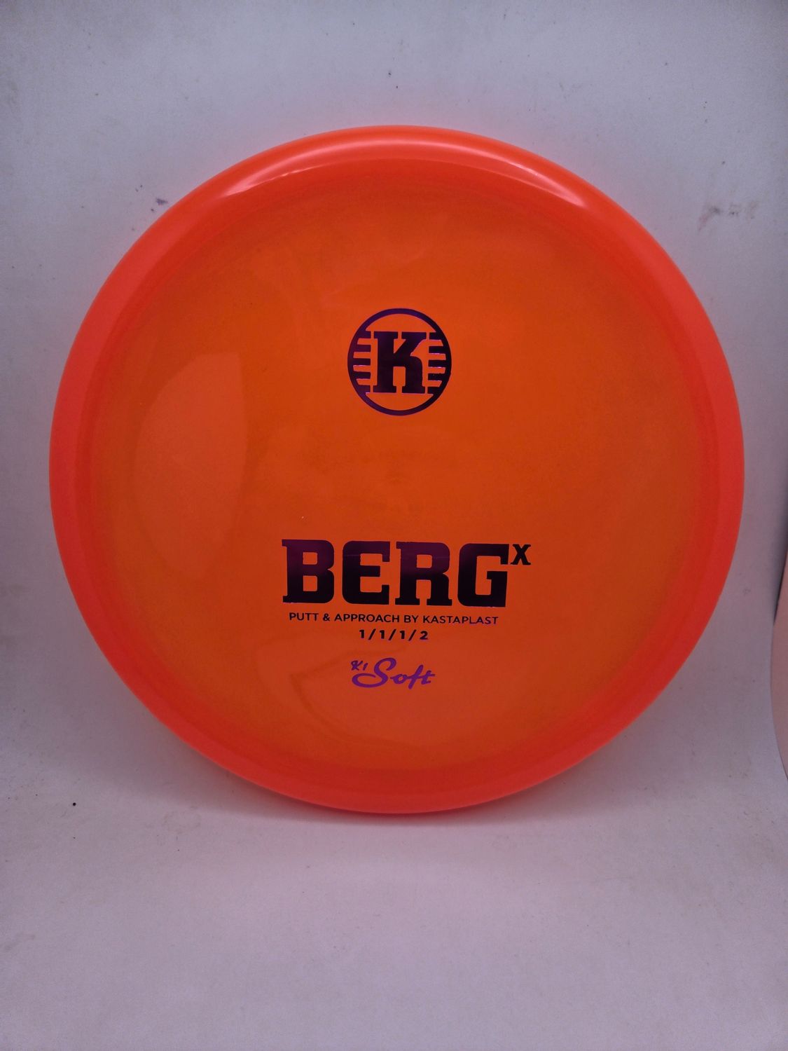 Kastaplast K1 Soft Orange BergX 175g