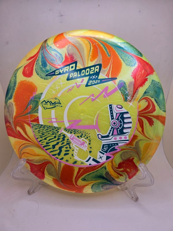 Dyed Gyropalooza 2025 Dyed Yellow Streamline Discs Plasma Echo 176g