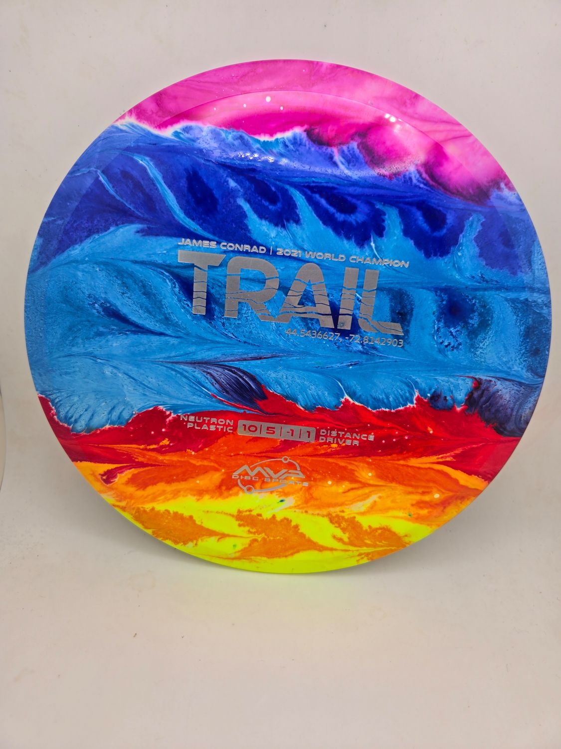 MVP Discs Neutron Trail Rainbow Dye 169g