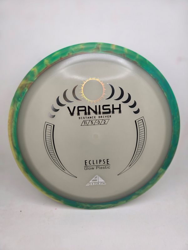 Axiom Discs Eclipse Vanish Green Swirly Rim 173g