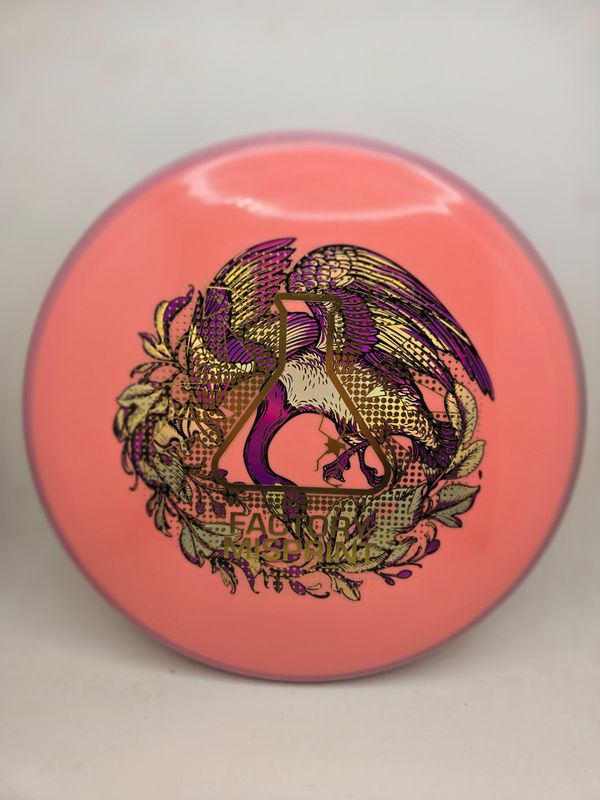 Axiom Discs Tempo Neutron Misprint Pink with Purple Rim 172g