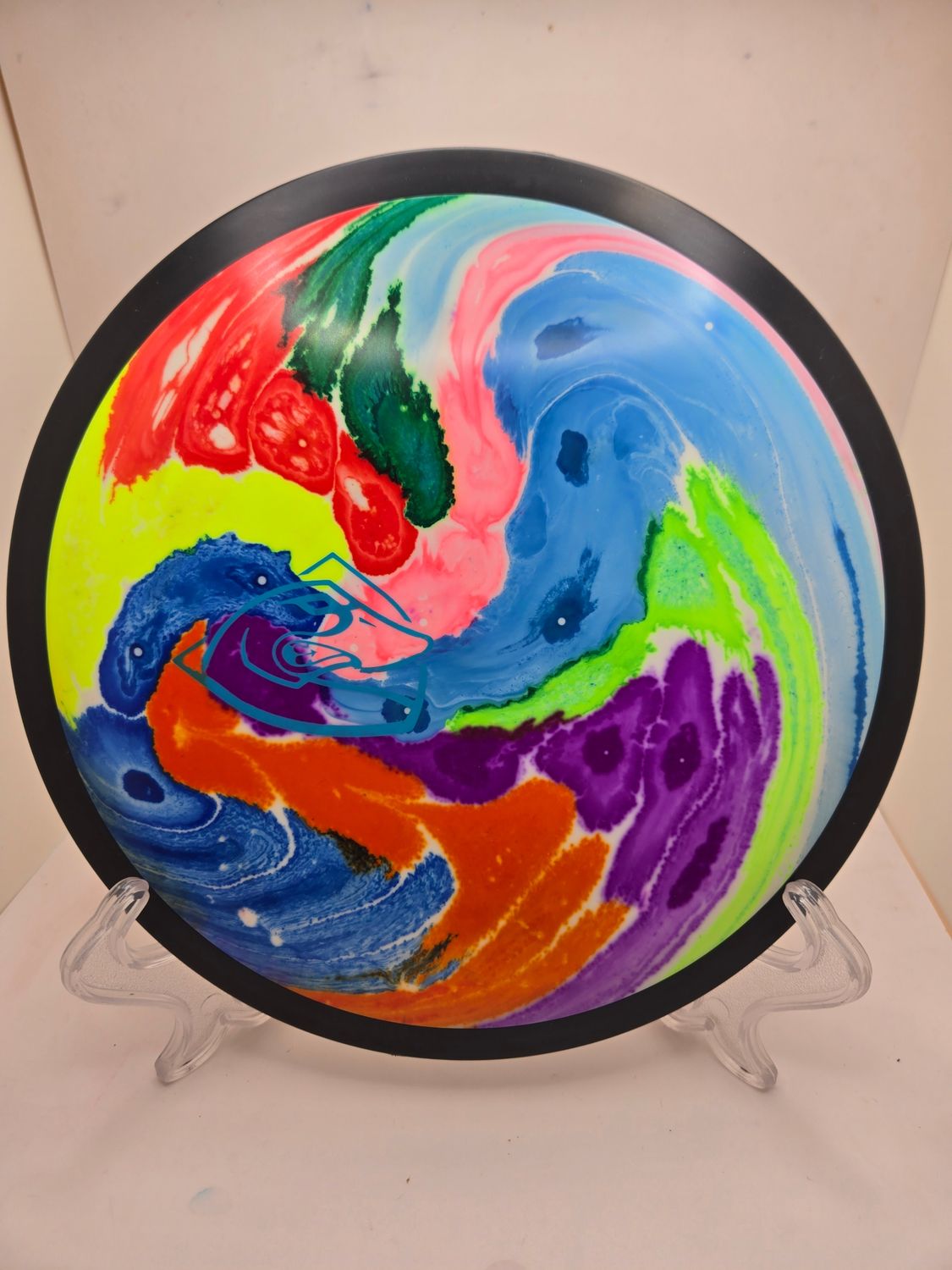 MVP Discs Dyed Rainbow DFX Baby Blue Goose Stamp Wave Fission 173g