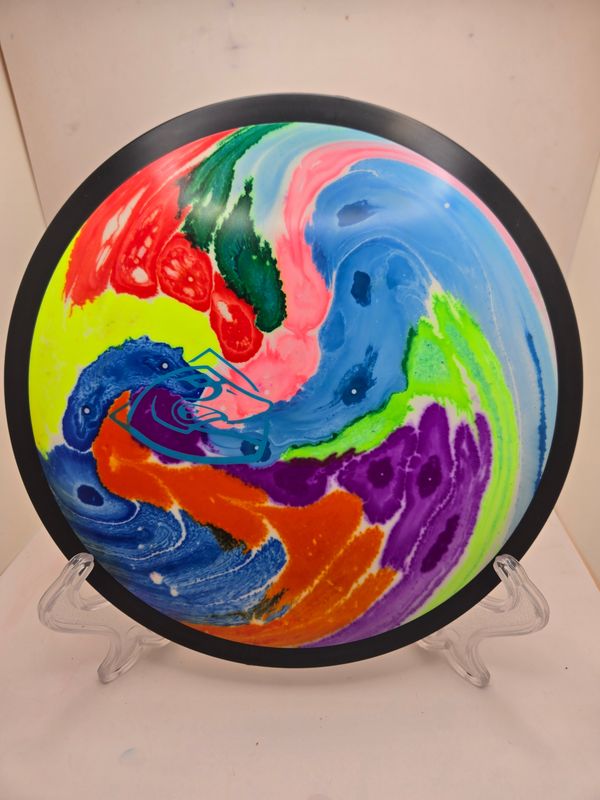 MVP Discs Dyed Rainbow DFX Baby Blue Goose Stamp Wave Fission 173g