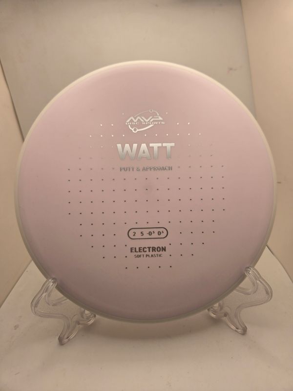 MVP Discs Electron Watt Soft Light Pink/White Rim 174g