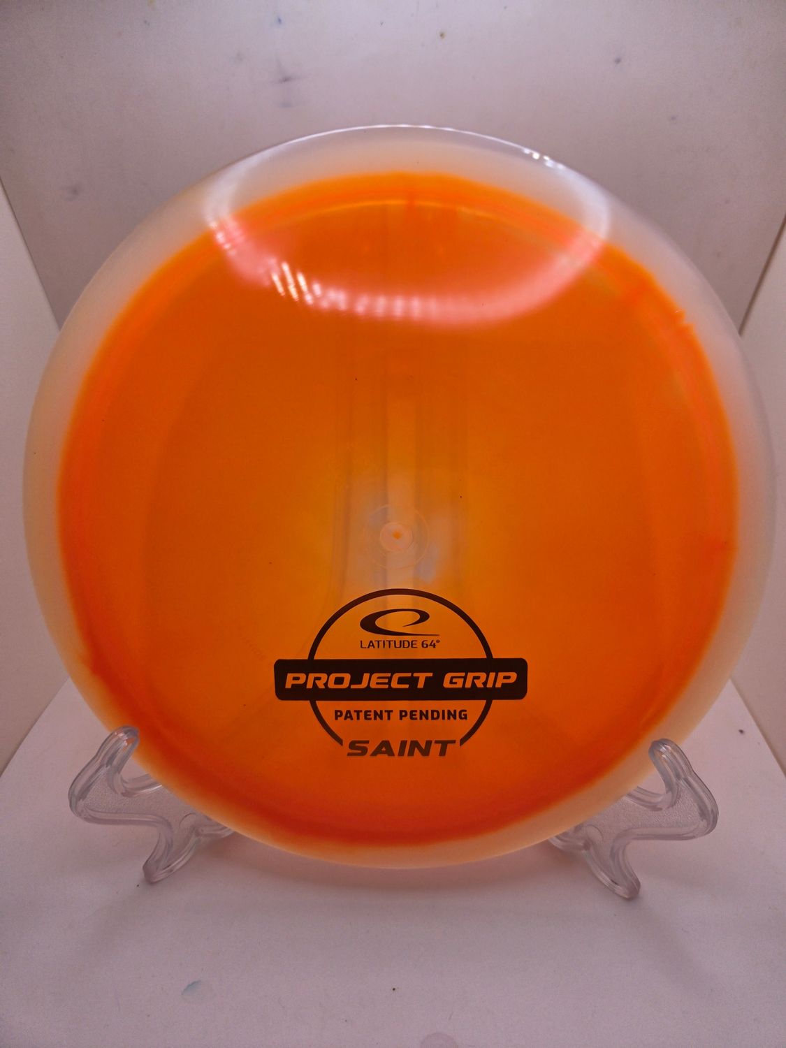 Latitude 64 Orange/Clear Saint Project Grip Saint 176g