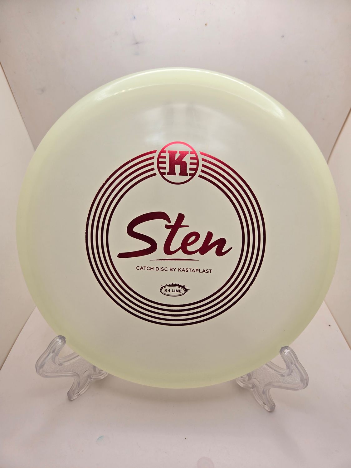Kastaplast Discs K4 Glow Sten Clear Green 132g