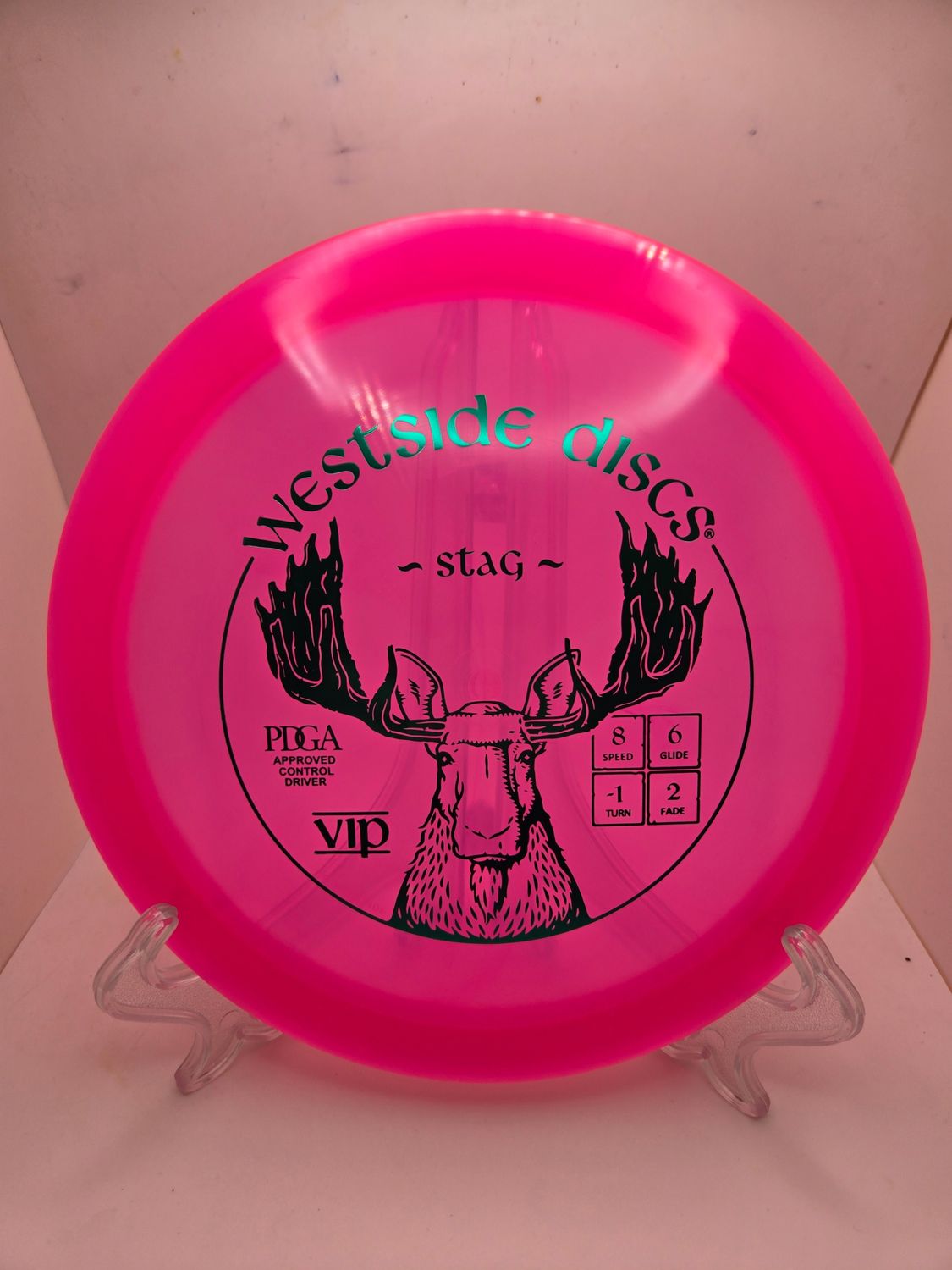 Westside Discs Pink VIP Stag 169g