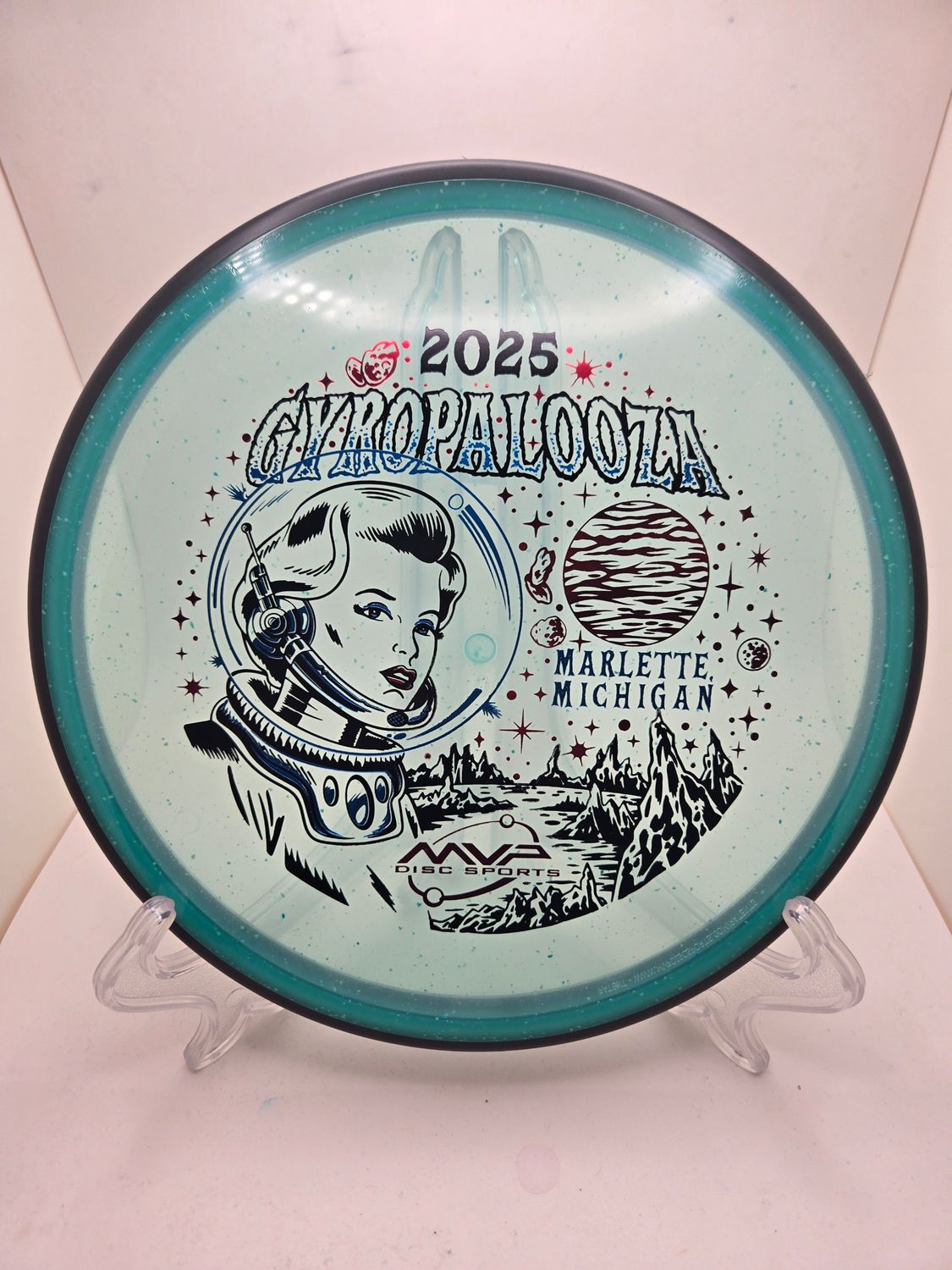 MVP Discs Particle Proton Particle 2025 Gyropalooza Special edition Teal Blue 170g