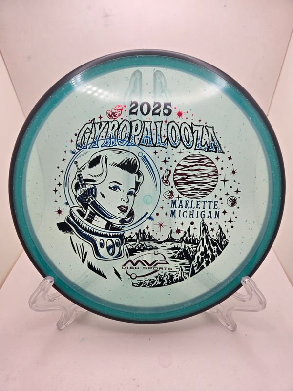 MVP Discs Particle Proton Particle 2025 Gyropalooza Special edition Teal Blue 170g