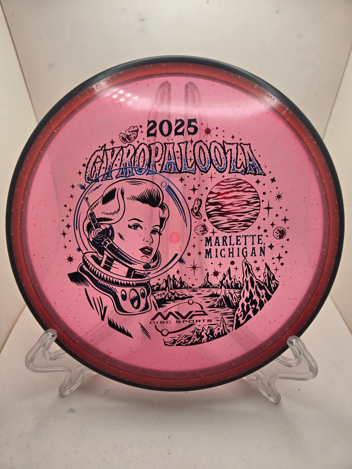 MVP Discs Particle Proton Particle 2025 Gyropalooza Special edition Watermelon Red 175g
