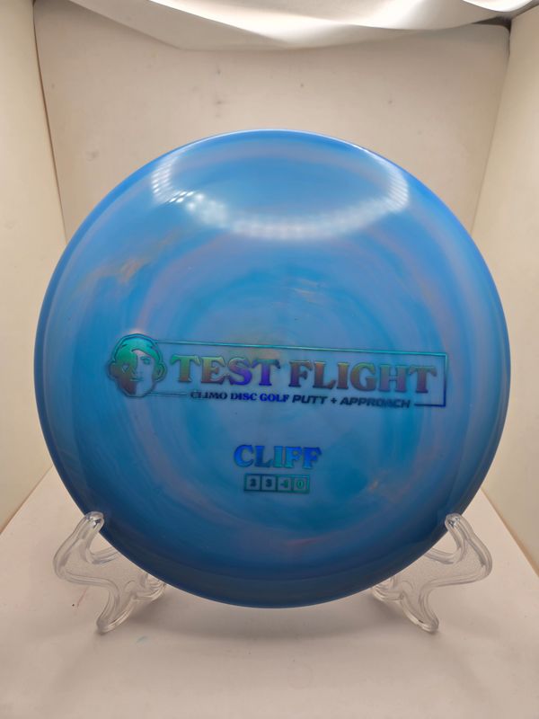 Climo Discs Test Flight Cliff Signature Line Blue/Pink Swirly 175g