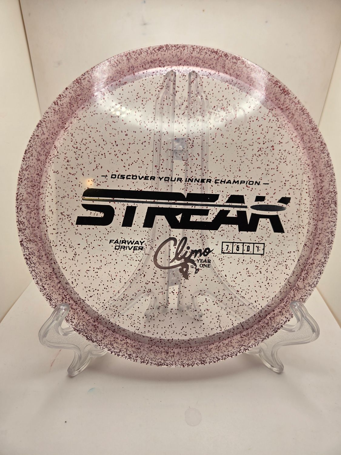 Climo Discs Streak Victory Sparkle Pink 171g