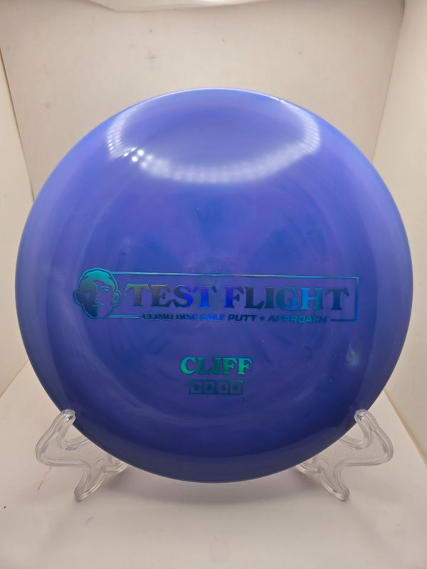 Climo Discs Test Flight Cliff Signature Purple Swirly 175g