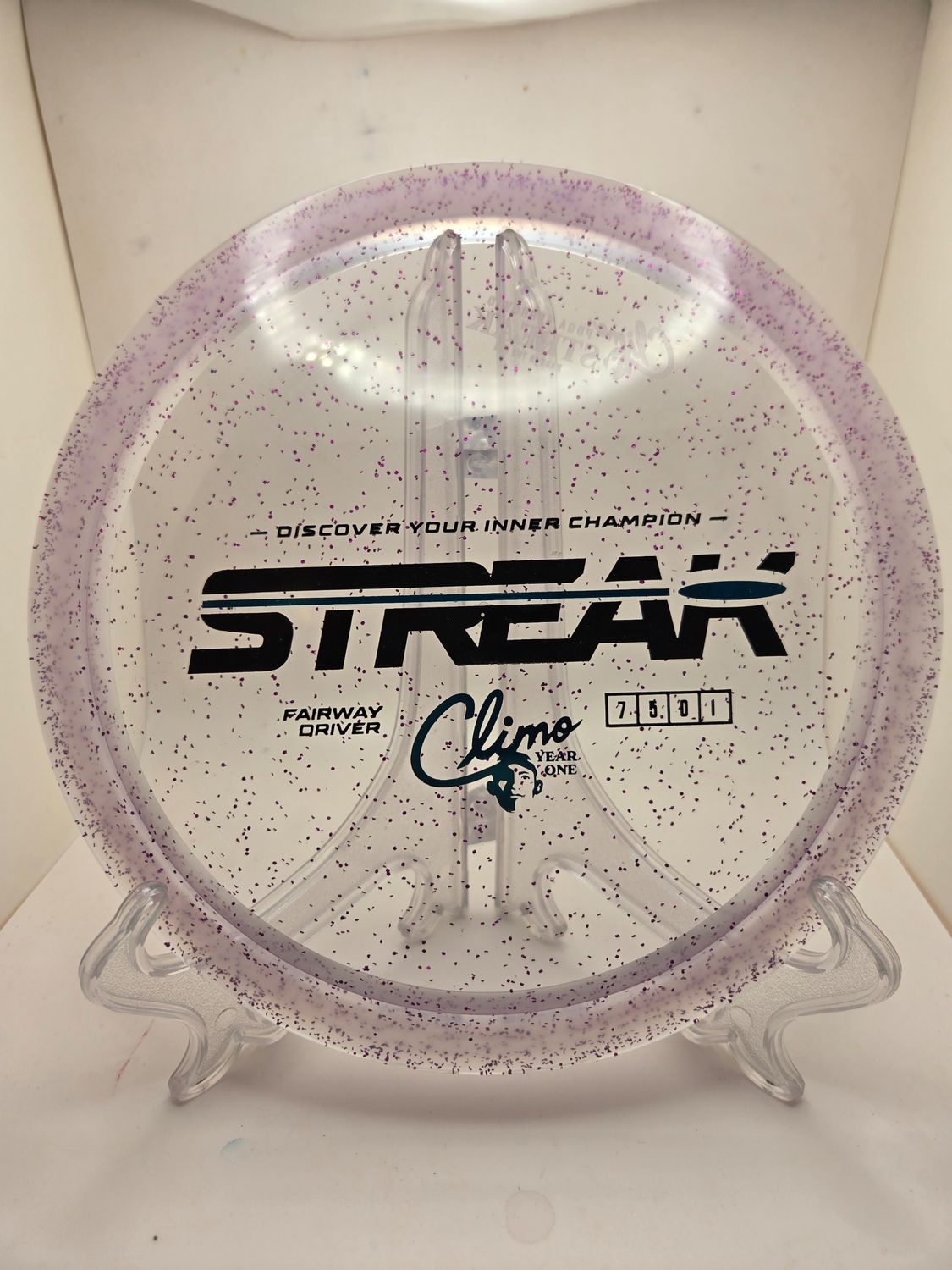 Climo Discs Streak Victory Sparkle Purple 175g