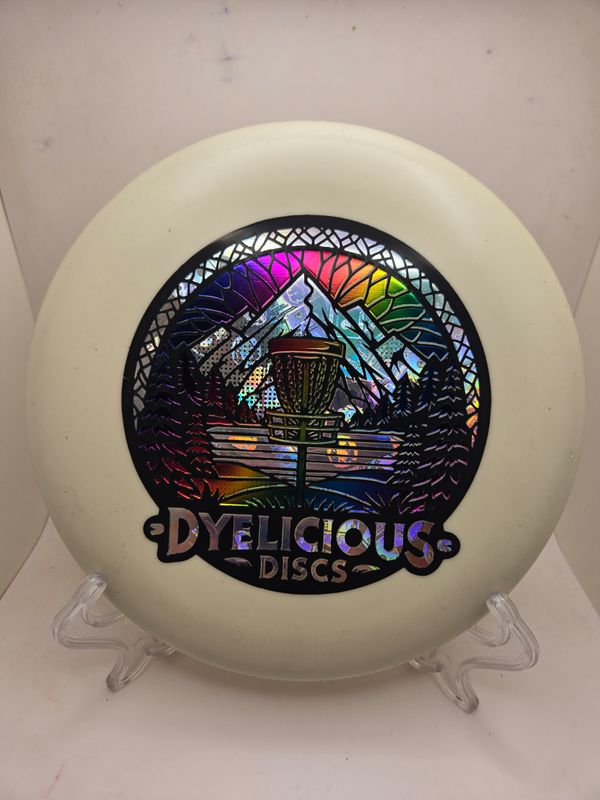 Innova Discs Triple Foil 1 of 1 Dyelicious Discs Stamped JK Pro Aviar White with Gradient Background and Silver Money Stamp 175g
