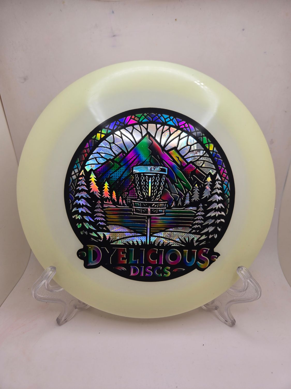Innova Discs Triple Foil 1 of 1 Dyelicious Discs Glow Destroyer with Money Background and Gradient Stamp 173-175g