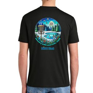 Dyelicious Discs Black Disc East 2026 T Shirt