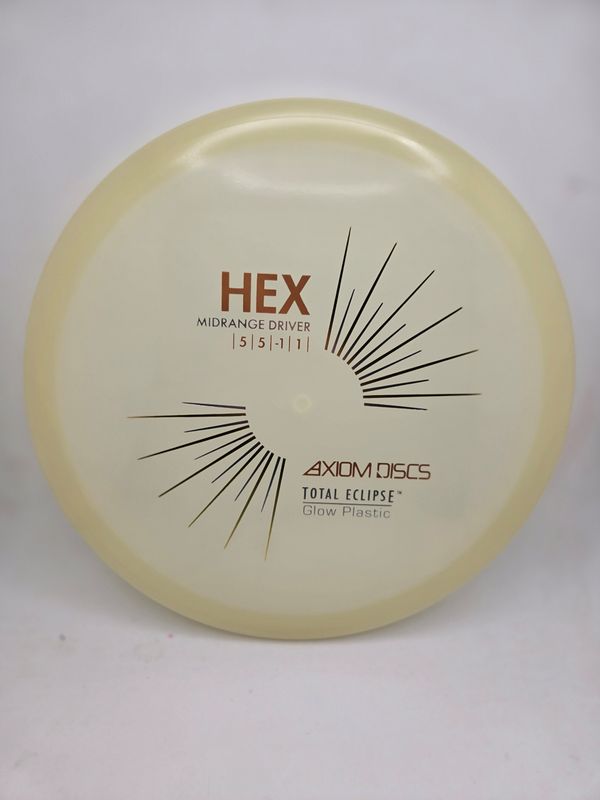 Axiom Discs Hex Total Eclipse Green with White Rim 176g