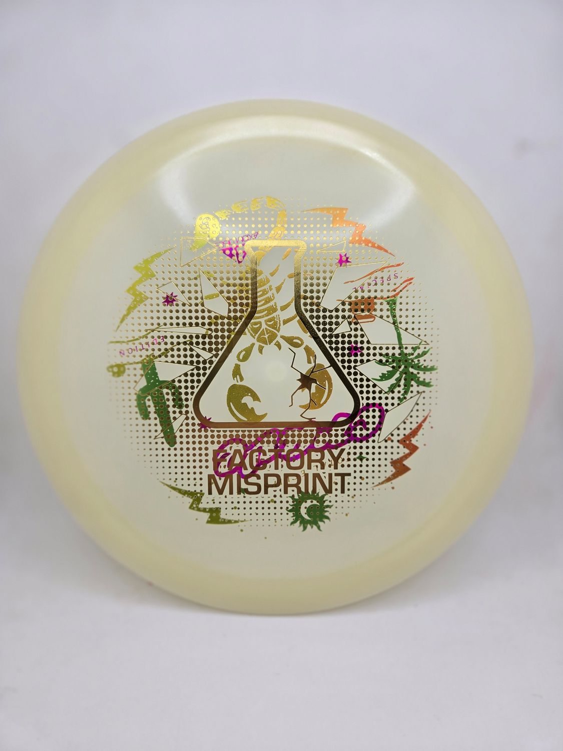 Axiom Discs Crave Misprint Total Eclipse Green with White Rim 174g