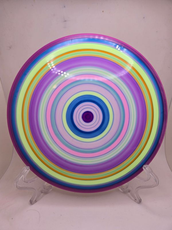Axiom Discs Spin Dye Neutron Crave White with Pink Rim 171g