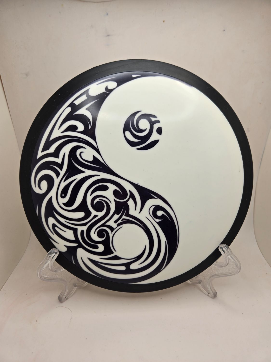 MVP Discs Fission Wave Yin and Yang Dyed Black and White 173g
