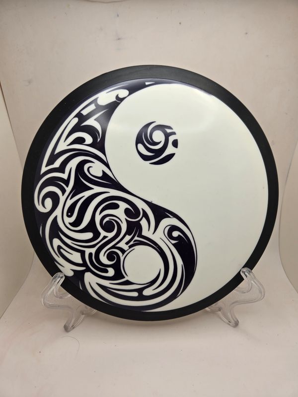 MVP Discs Fission Wave Yin and Yang Dyed Black and White 173g