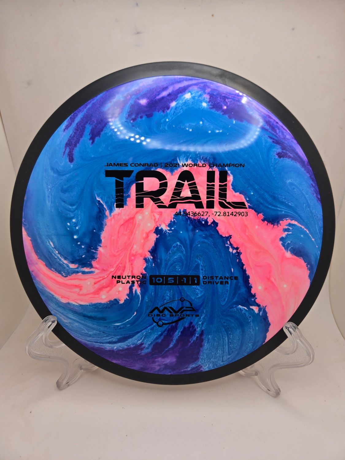 MVP Discs Neutron Trail Dyed Purple/Blue/Pink 174g