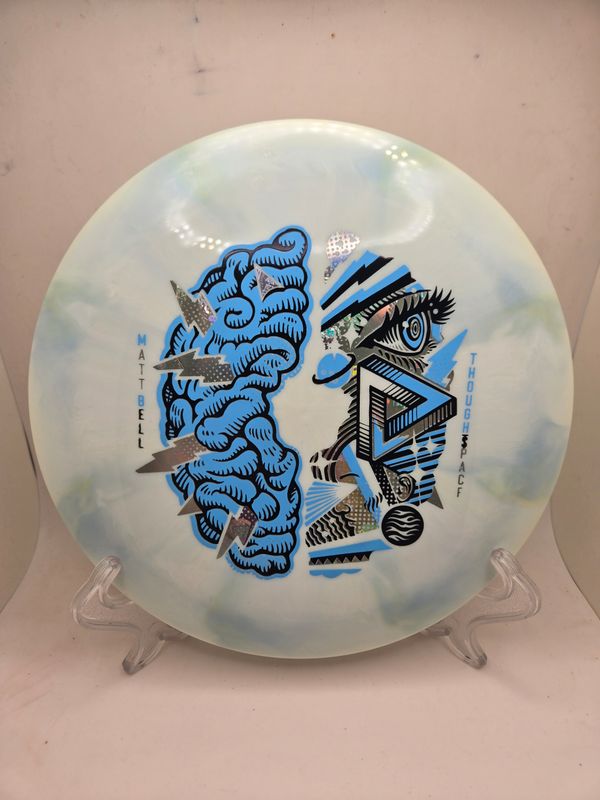 Thought Space Athletics Nebula Matt Bell Synapse Light Blue Swirl 169g