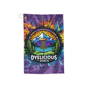 Dyelicious Discs Large Microfiber Disc Golf Towel