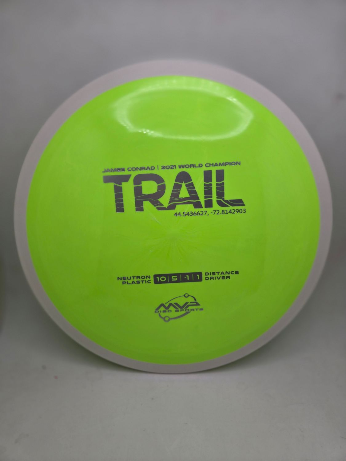 MVP Discs Neutron Trail Dayglow Green 169g
