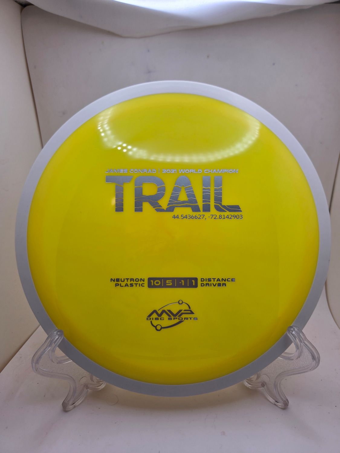 MVP Discs Neutron Trail Yellow 174g