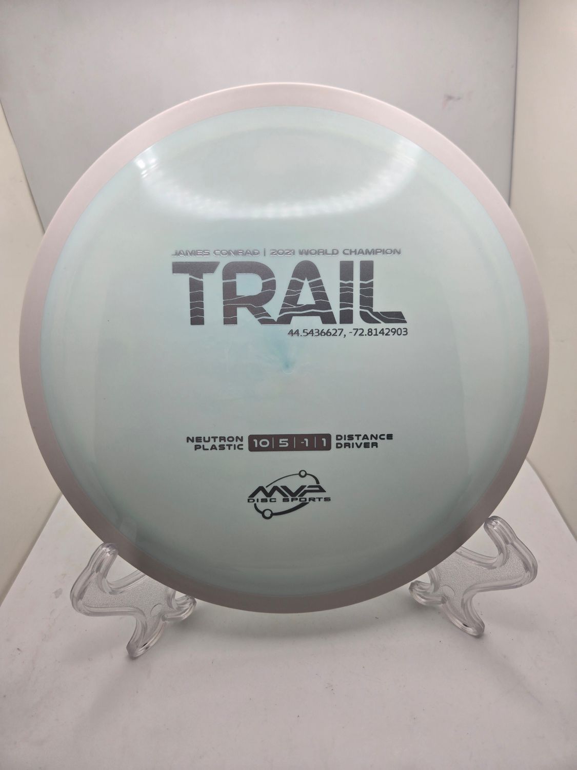 MVP Discs Neutron Trail Light Blue Hue/whitish 174g